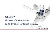 Art-Line™ Sistema de Monitoreo de la Presión Arterial Invasiva