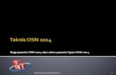 Bagi peserta OSN 2014 dan calon peserta Open OSN 2014