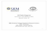 MD Radio-Diagnosis Curriculum and Syllabus 2011 Branch Code: 24