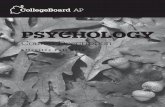 AP Psychology Course Description