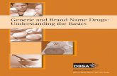 Generic and Brand Name Drugs: Understanding the Basics (PDF)