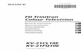 FD Trinitron Colour Television KV-21CL10E KV-21FQ10E