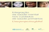 Integração da saúde mental nos cuidados de saúde primários Uma ...