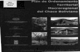 Plan de ordenamiento territorial macroregional del Chaco boliviano.