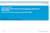 ISO 9001:2015 Draft International Standard Overview - BIZPHYX