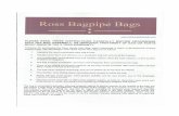 ROSS Bagpipe Bags