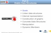 Part 2: Diablo Data Structures Goals Linker data structures Internal ...