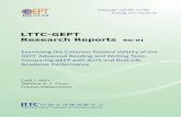 LTTC-GEPT Research Reports RG-01
