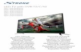 LED TV with DVB-T/T2/C/S/S2