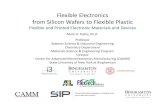 Flexible Electronics from Silicon Wafers to Flexible Plastic