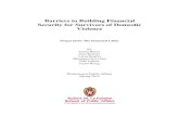 Barriers to Building Financial Security for Survivors of Domestic ...