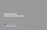 REGISTRO PÚBLICO DE AGENCIAS DE PUBLICIDAD