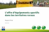 L'offre d'équipements sportifs dans les territoires ruraux. Rapport ...
