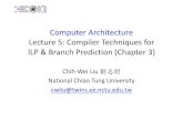 Compiler Techniques for ILP & Branch Prediction