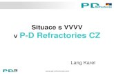 Situace s VVVV v P-D Refractories CZ