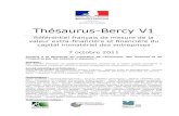 Thesaurus - Volet 1