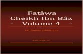 Compilation des Fatwas de Cheikh Ibn Baz - Volume 4 -