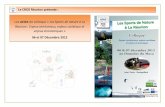 Les actes du colloque « Les Sports de nature à La Réunion : Enjeux ...