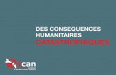 consequences humanitaires catastrophiques
