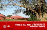 La restauration du Palais du roi Gbèhanzin – Palais royaux d'Abomey