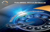 Paliers-roulements - ECMU-CSR