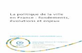 La politique de la ville en France : fondements, évolutions et enjeux