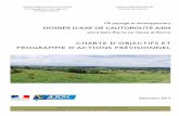 Dossier D'axe De l'autoroute a304 Charte D'oBJeCtiFs et ...