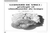 LEONARD DE VINCI : géologie et simultanéité du temps