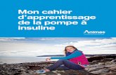 cahier d'apprentissage de la pompe à insuline Animas