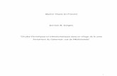 Master thesis (in French) Dorisse M. Dongmo "Etudes floristiques et ...