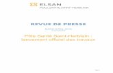 Pôle Santé Saint-Herblain : lancement officiel des travaux REVUE ...