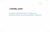 PDF Guide Windows® 8 Pour Ordinateurs Portables ASUS