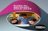 Guide du doctorant 2015-2016