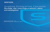 Guide de configuration des stratégies de Sophos Enterprise Console