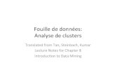 Fouille de données: Analyse de clusters