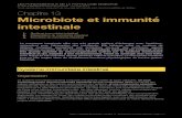 Microbiote et immunité intestinale