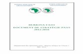 2012-2016 - Burkina Faso - Country Strategy Paper - Draft Version