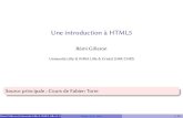 Une introduction à HTML5