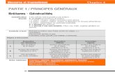 PARTIE 1 / PRINCIPES GÉNÉRAUX Brûlures - Généralités