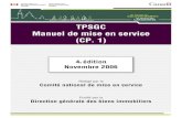 TPSGC Manuel de mise en service (CP. 1)