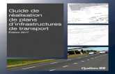 Guide de réalisation de plans d'infrastructures de transport