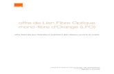 offre de Lien Fibre Optique mono-fibre d'Orange (LFO)