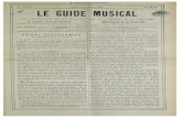 Le Guide Musical - Extraits - Autobiographie Henry Vieuxtemps