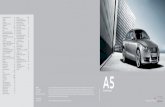 Catalogue Audi A5 Coupé