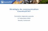 Stratégie de communication CountrySTAT
