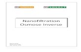 Nanofiltration Osmose Inverse