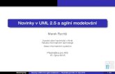 Novinky v UML 2.5 a agilní modelování