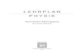Lehrplan Gymnasiale Oberstufe Physik ( PDF / 141 KB )