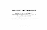 Informe RIMAC PNC2013SERVICIOS