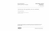 NORMA ARGENTINA IRAM-ISO 9001*